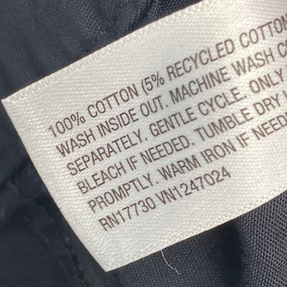 Navy Blue Women's Cropped Pants - Picture 6 of 6